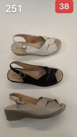 Sandały na koturnie (36-41/12P)