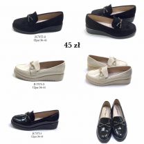 Półbuty na koturnie (36-41/12P)