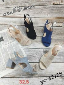 Sandały na obcasie (36-41/12P)