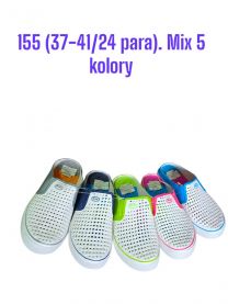 Klapki kroksy damskie (37-41/24P)