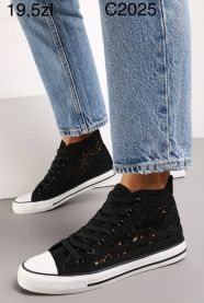 Trampki wiążane damskie(36-41/12P)