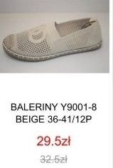 Espadryle damskie (36-41/12P)