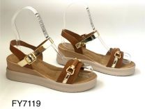 Sandały na koturnie (36-41/12P)