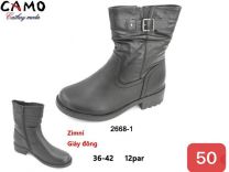 Botki na płaskim (36-42/12P)