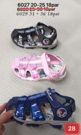 Sandały chłopięce i dziewczynka (31-36/18P)