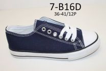 Trampki wiążane damskie(36-41/12P)