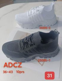 (36-43/10P)_Buty Sportowe Wiązane Damskie