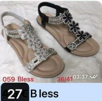 Sandały na płaskim (36-41/12P)