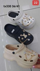 Klapki kroksy damskie (36-41/12P)