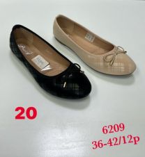 Baleriny damskie (36-42/12P)