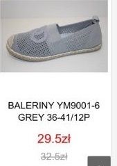 Espadryle damskie (36-41/12P)