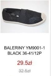 Espadryle damskie (36-41/12P)