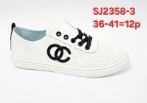 trampki wiążane damskie (36-41/12P)