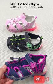 Sandały chłopięce i dziewczynka (20-25/18P)