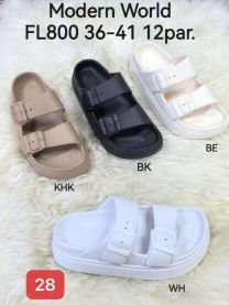 Klapki basenowe damskie (36-41/12P)