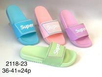 Klapki basenowe damskie (36-41/24P)