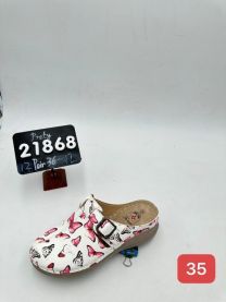 Klapki zakryte palce damskie(36-42/12P)