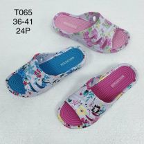 Klapki basenowe damskie (36-41/24P)