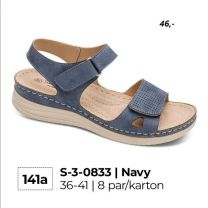 Sandały na koturnie (36-41/8P)