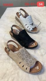 Sandały na koturnie (36-41/12P)