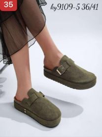 Klapki zakryte palce damskie(36-41/12P)