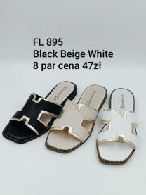 GOODIN_Klapki na płaskim (36-41/8P)