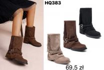 Botki na płaskim (36-41/12P)