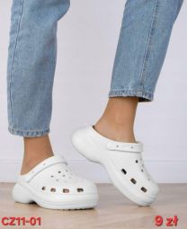 Klapki kroksy damskie (36-41/12P)