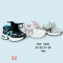 Buty sportowe na rzepy chłopięce i dziewczynka (25-30/18p)