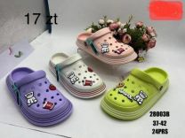 Klapki kroksy damskie (37-42/24P)