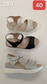 Sandały na koturnie (36-41/12P)