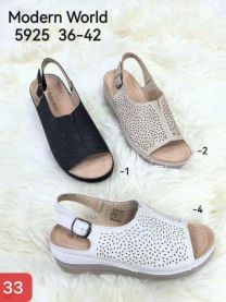 Sandały na koturnie (36-42/12P)