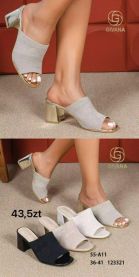 Klapki na obcasie (36-41/12P)