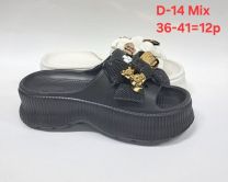 Klapki basenowe damskie (36-41/12P)