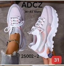 (36-43/10P)_Buty Sportowe Wiązane Damskie