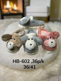 Kapcie zakryte palce damskie (36-41/36P)