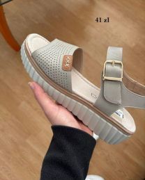 Sandały na koturnie (36-41/12P)