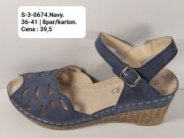 Sandały na koturnie (36-41/8P)