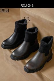 Botki na płaskim (36-41/12P)