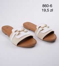 Klapki na płaskim (36-41/12P)