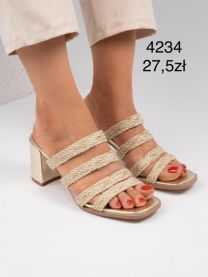 Klapki na obcasie (36-41/12P)