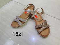 Sandały na koturnie (36-41/12P)
