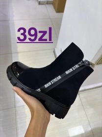 Botki na płaskim (36-41/12P)