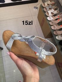 Sandały na koturnie (36-41/12P)