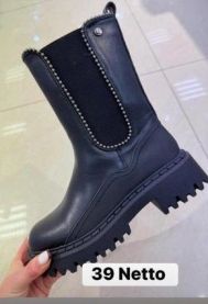 GOODIN_Botki na płaskim (36-41/12P)