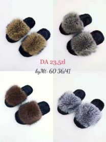 Kapcie odkryte palce damskie(36-41/36P)