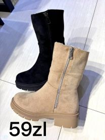 Botki na płaskim (36-41/12P)