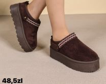 Kapcie zakryte palce damskie (36-41/12P)