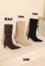 Kozaki na szpilce (36-41/12P)