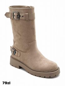 Botki na płaskim (36-41/12P)